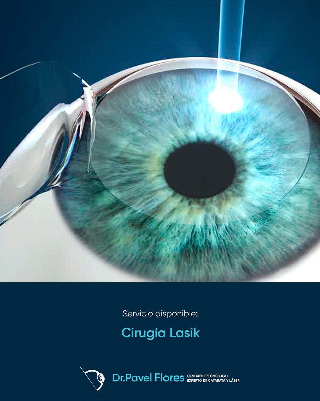 La cirugía lasik es una de las... - dr.pavelfloresmoreno | Facebook