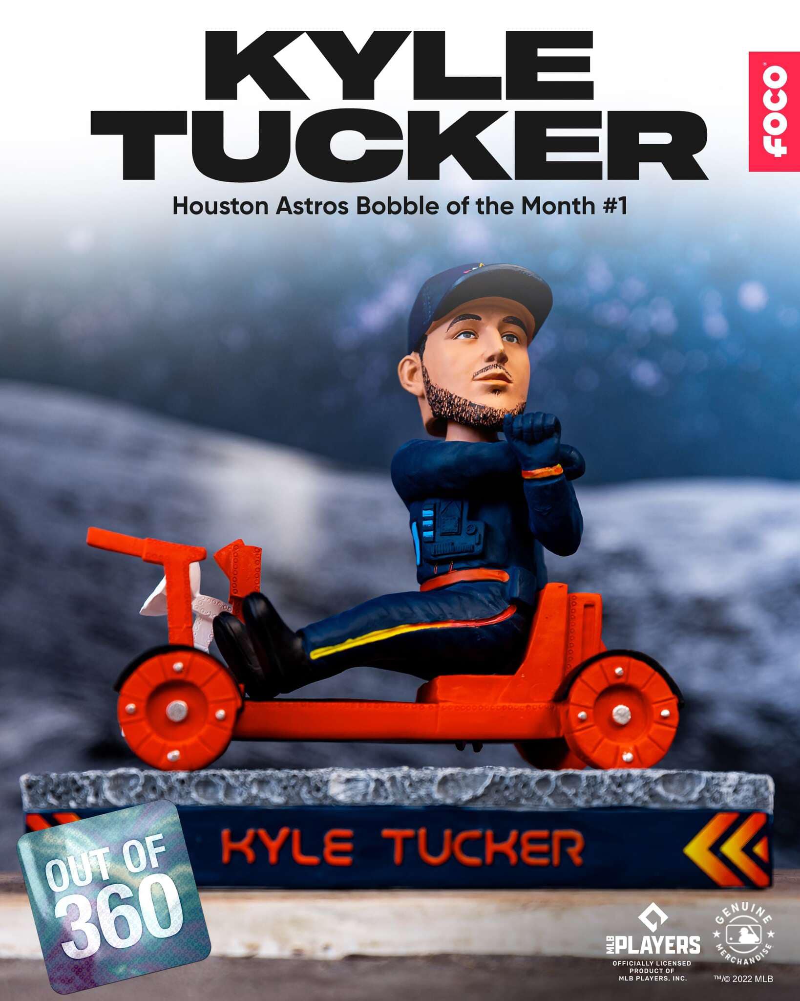 JUST RELEASED: the first Kyle Tucker Dodgers bobblehead.