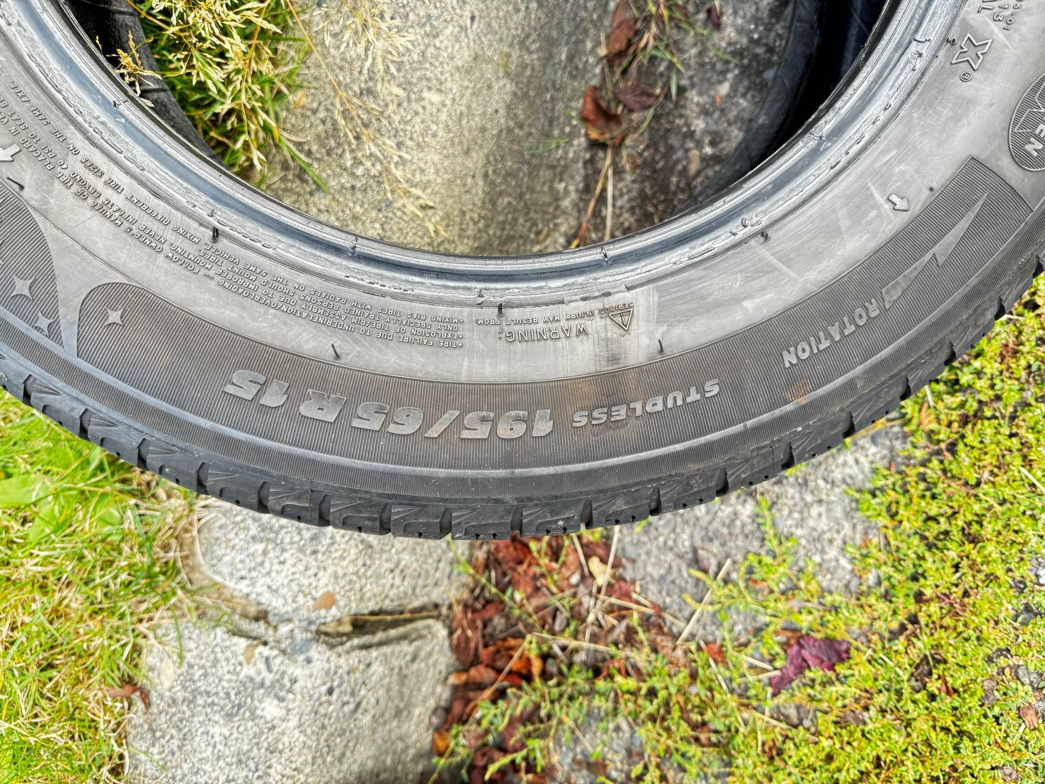 Michelin Studless Snow Tires Car Wheels, Tires & Parts Marysville