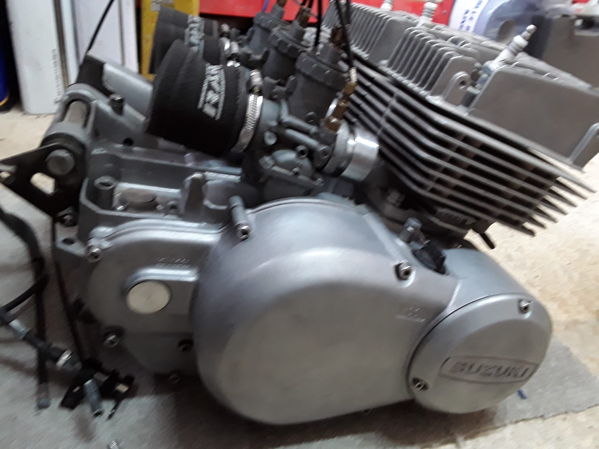 Suzuki GT380 engine for sale by BDK Racing
