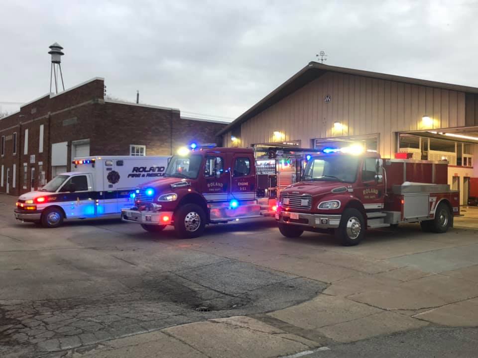 Roland Fire & Rescue Parade