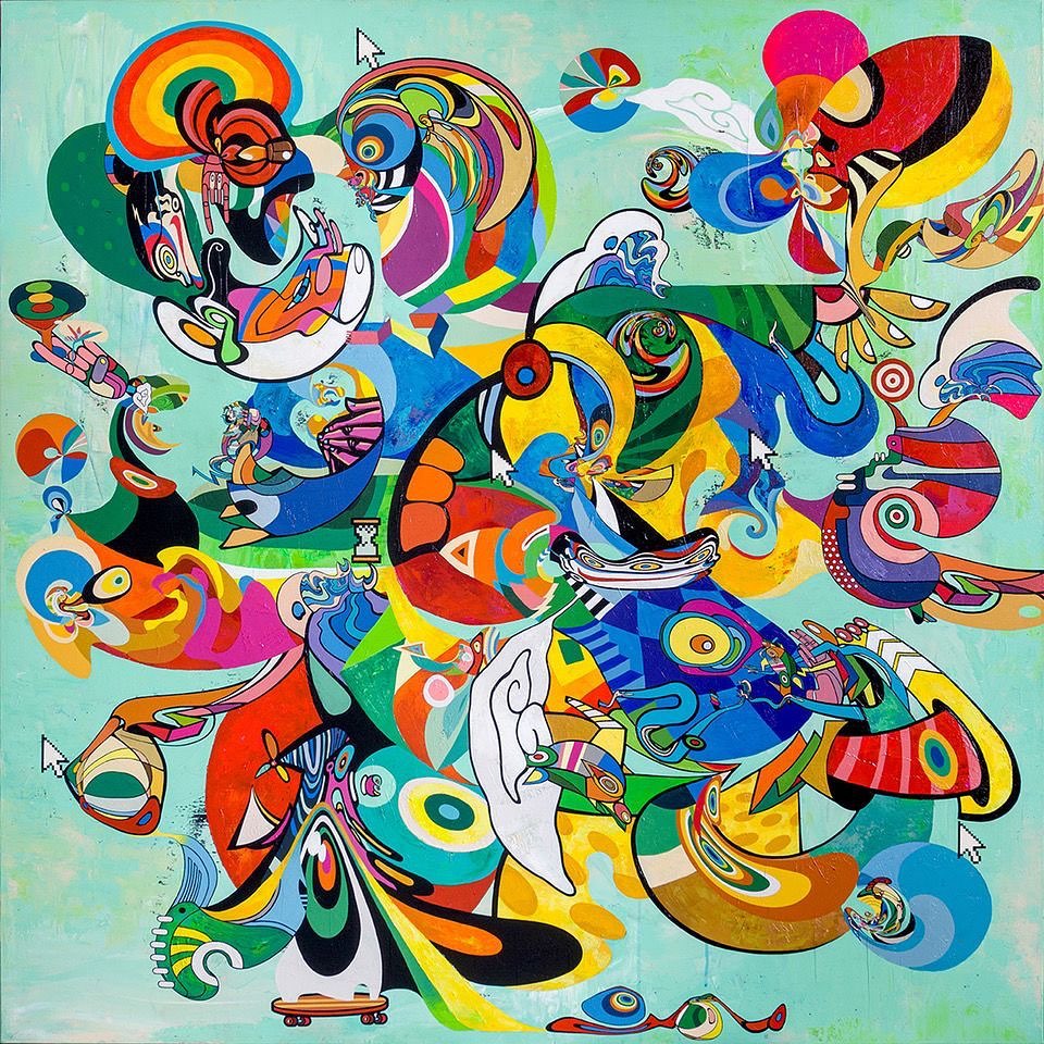 Ichiro Yamaguchi, a Japanese painter based in Kagawa Prefecture