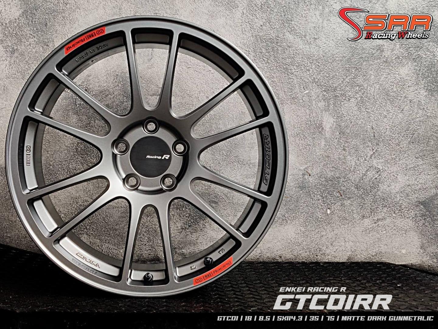 ทรัพย์รุ่งเรืองยางยนต์ - MODEL : ENKEI RACING R GTC01RR (ล้อแท้) CODE ...