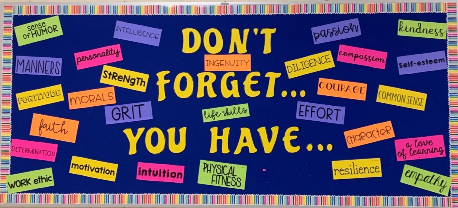 Pine Meadow Academy - New Bulletin Board 