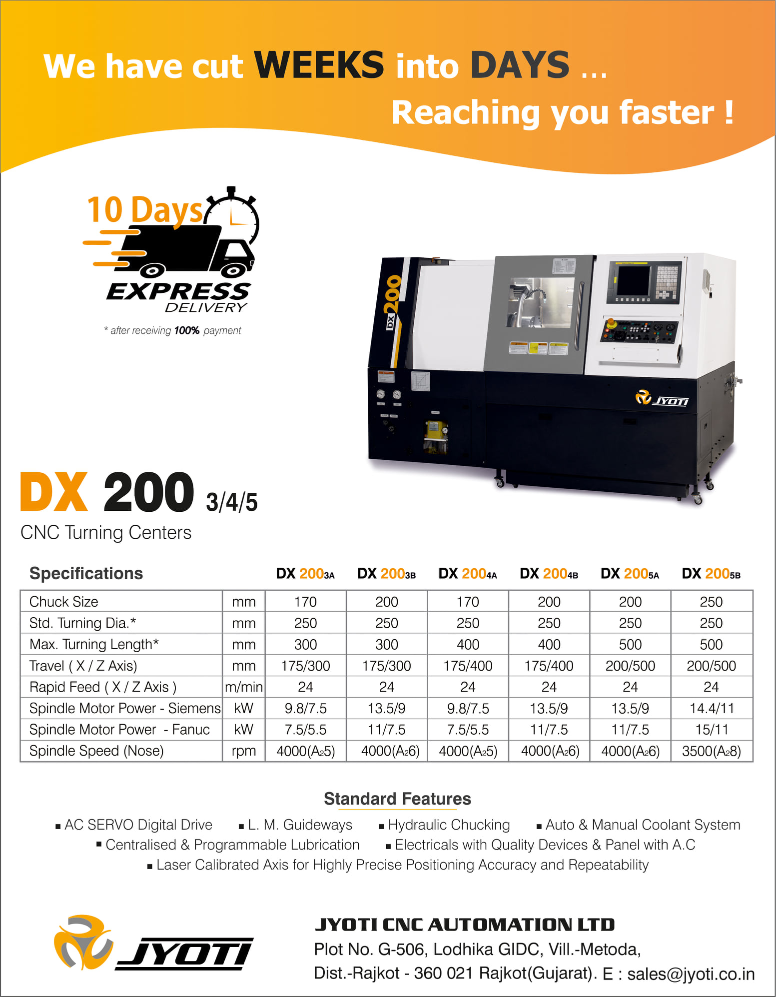Jyoti CNC Automation Limited | Rajkot