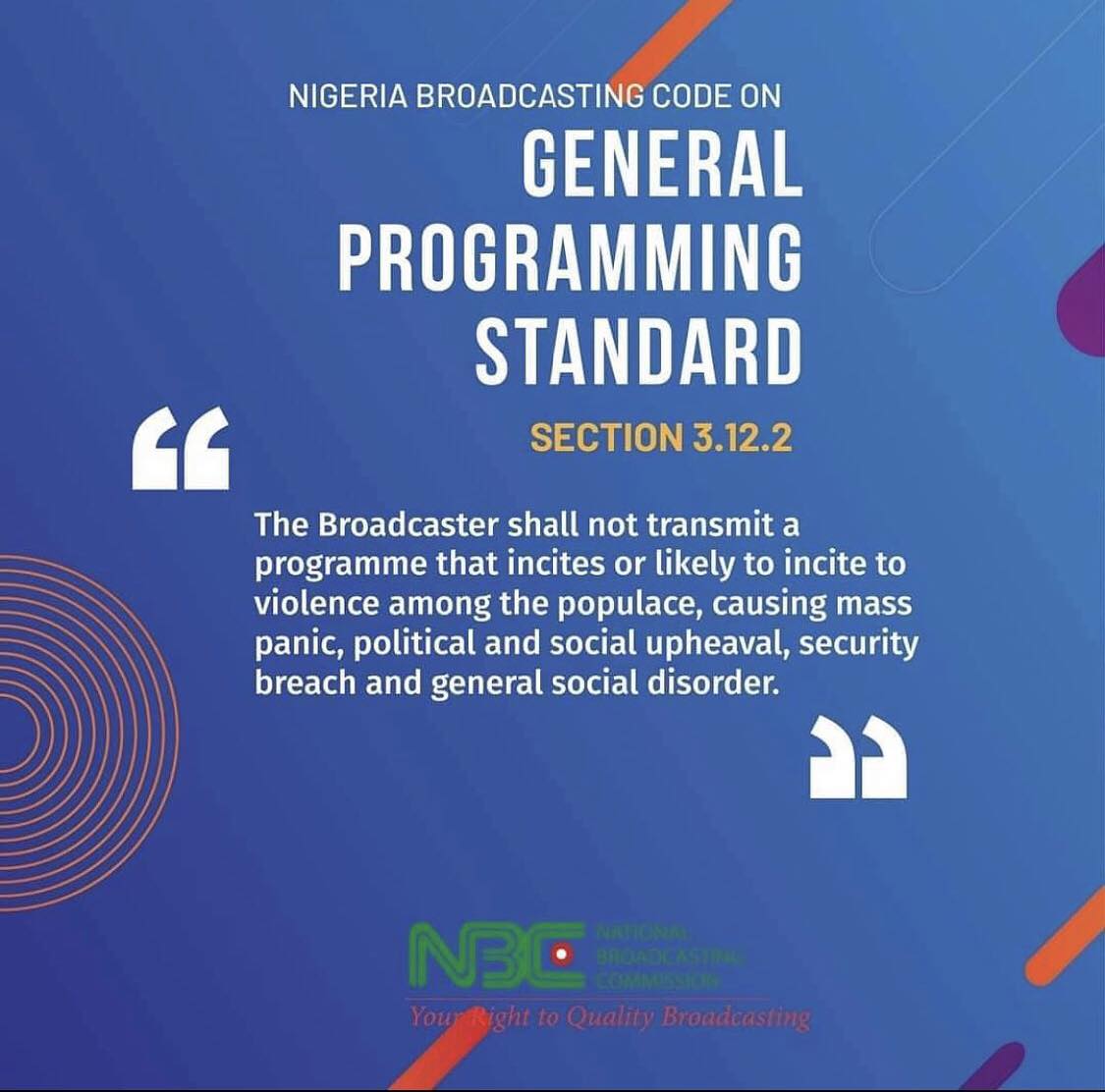 #broadcasting #NBCode... - National Broadcasting Commission | Facebook