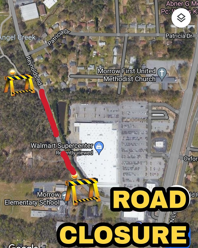 Morrow - ROAD CLOSURE: Reynolds Rd. from Patricia Dr. to Morrow ...