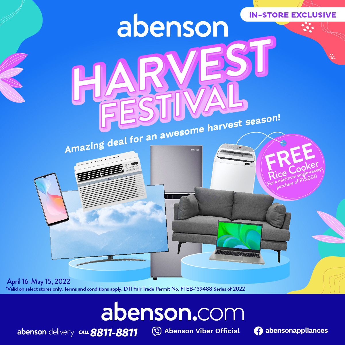 Abenson - Abenson celebrates Harvest Festival with the... | Facebook