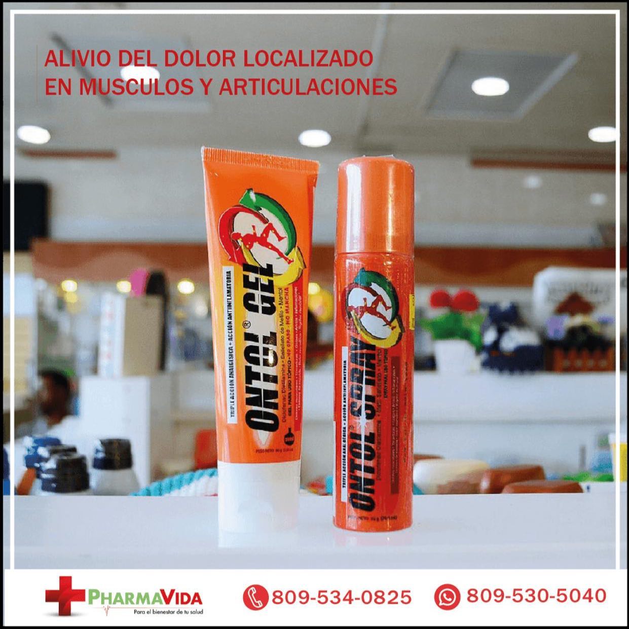 Pharmavida - Ontol gel analgésico y antiinflamatorio tópico. Disponible ...