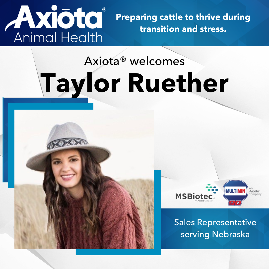 Axiota Animal Health - We are excited to welcome a new member to our ...