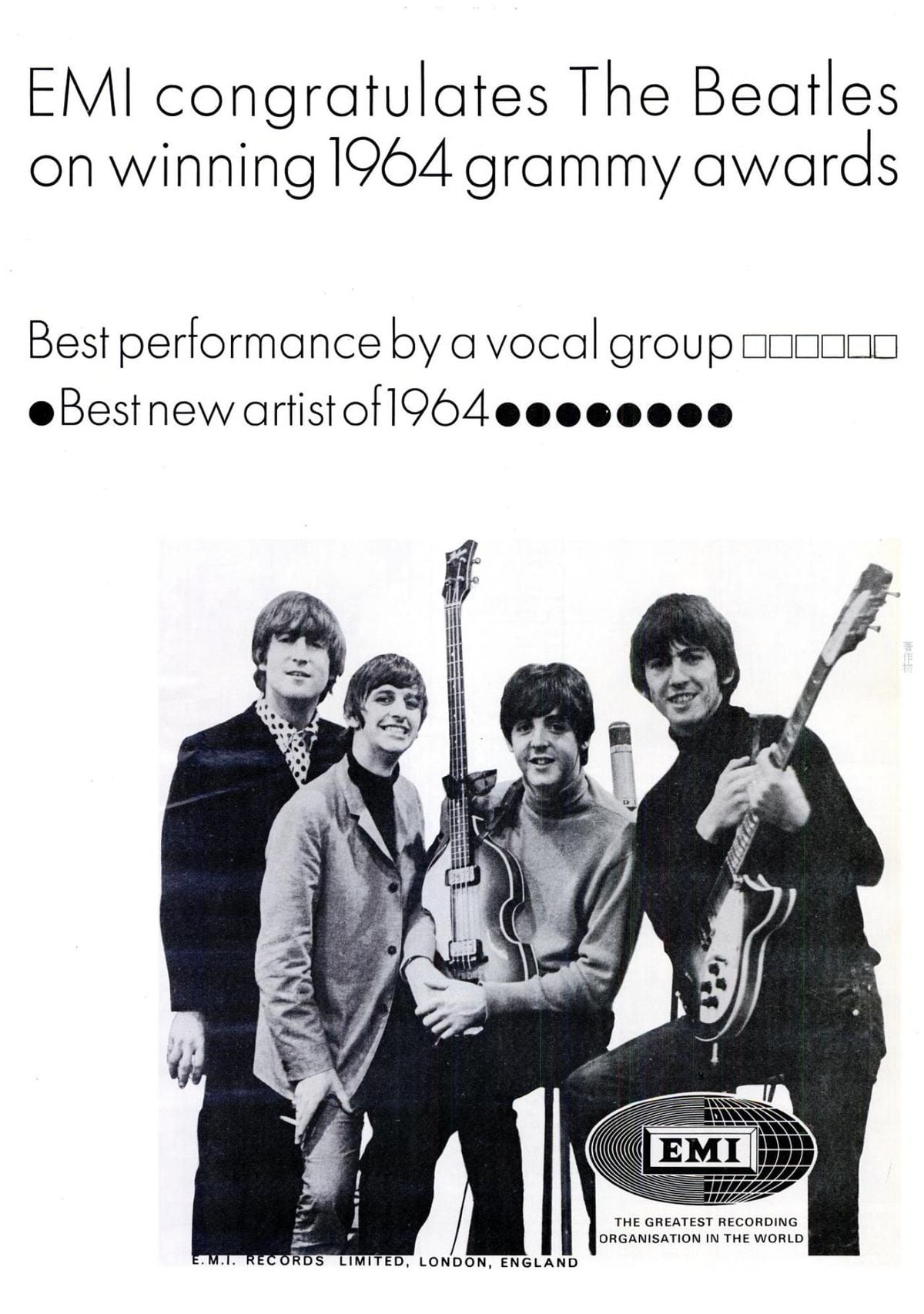 Apr. 13, 1965 - The award season spun its way along tonight with 