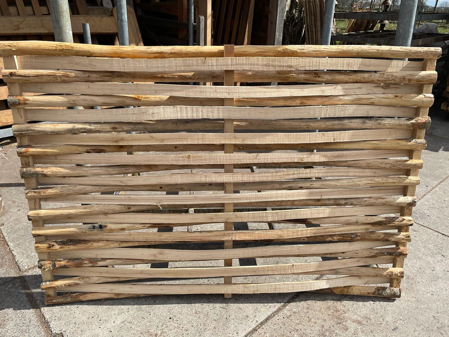 De Splinter BV - New production France 🇫🇷 fence chestnut 🌰... | Facebook