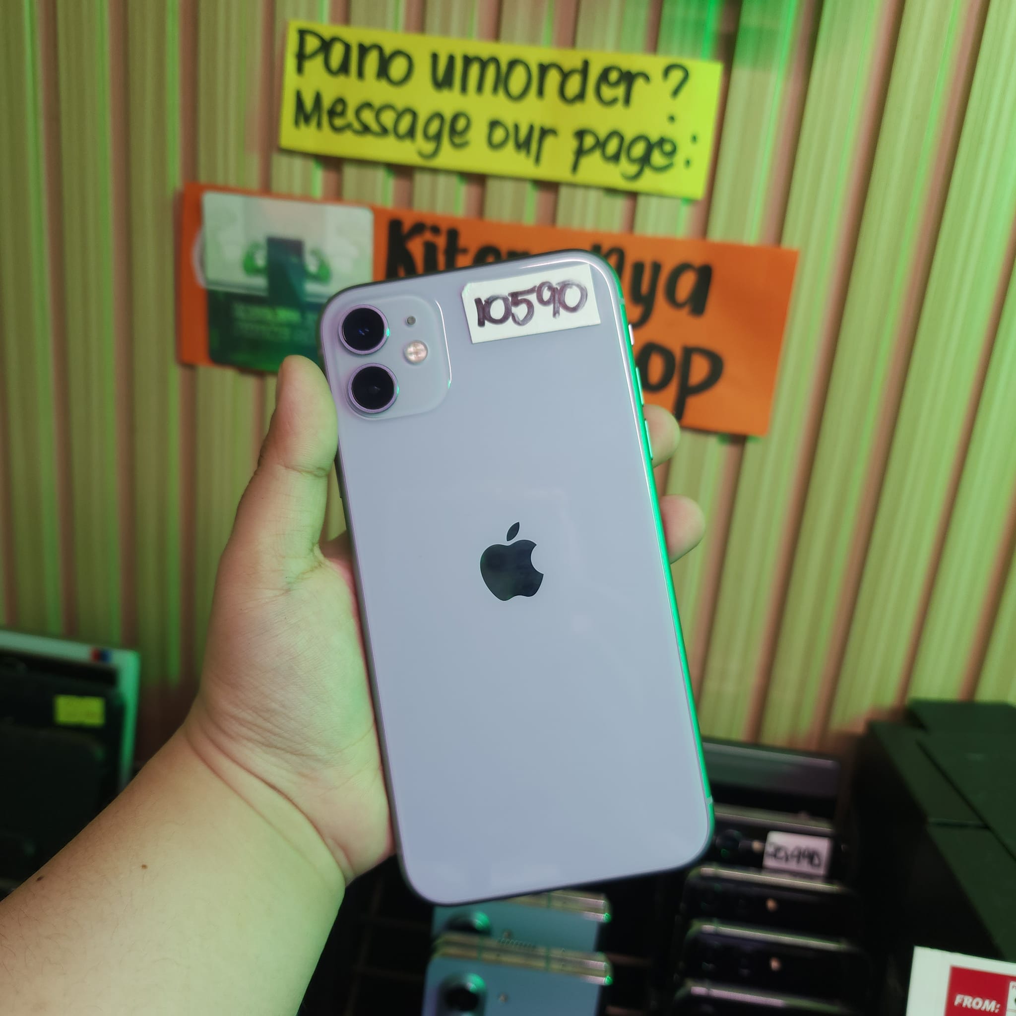 iPhone 11 64GB ホワイト SIMフリー⚠️Face ID不良 FS: IPHONE 11(WHITE)