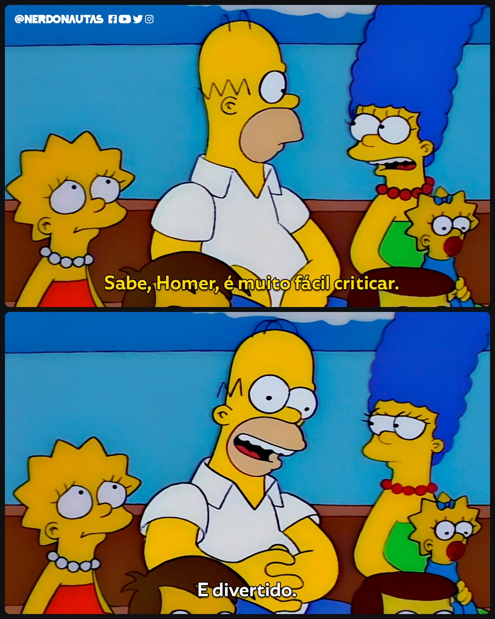 Nerdonautas - Os Simpsons - T09E07 #Frodo | Facebook