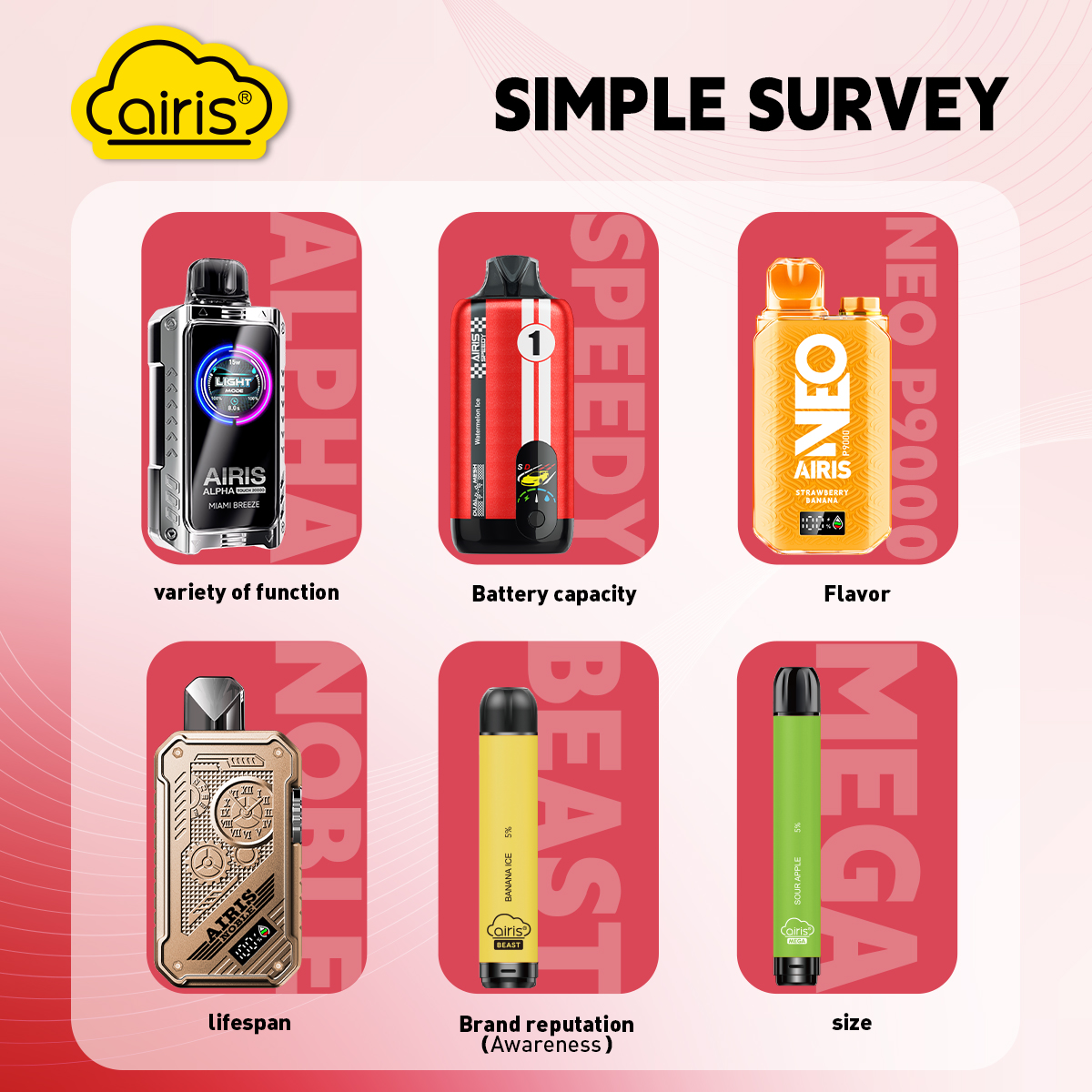 disposable vape pen battery life Quick poll! 💨 If you were choosing vape, what factors would matter most to you? Let us know in the comments! 👇（Only 1） Multi-functionality 🛠️ 🔋 Flavor variety 🌈 Flavours:Cool Mint / Watermelon Breeze sale-aql RELX Pod Pro Dark