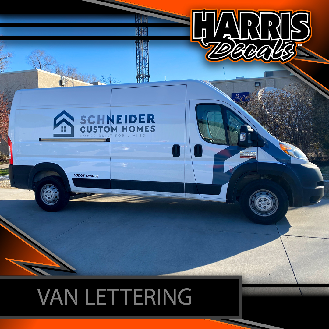 Harris Decals - Here is some van lettering we did for... | Facebook