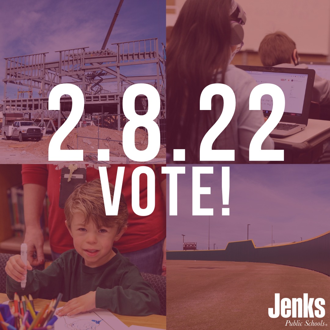 The 2022 JPS Bond Election is two... - Jenks Public Schools | Facebook