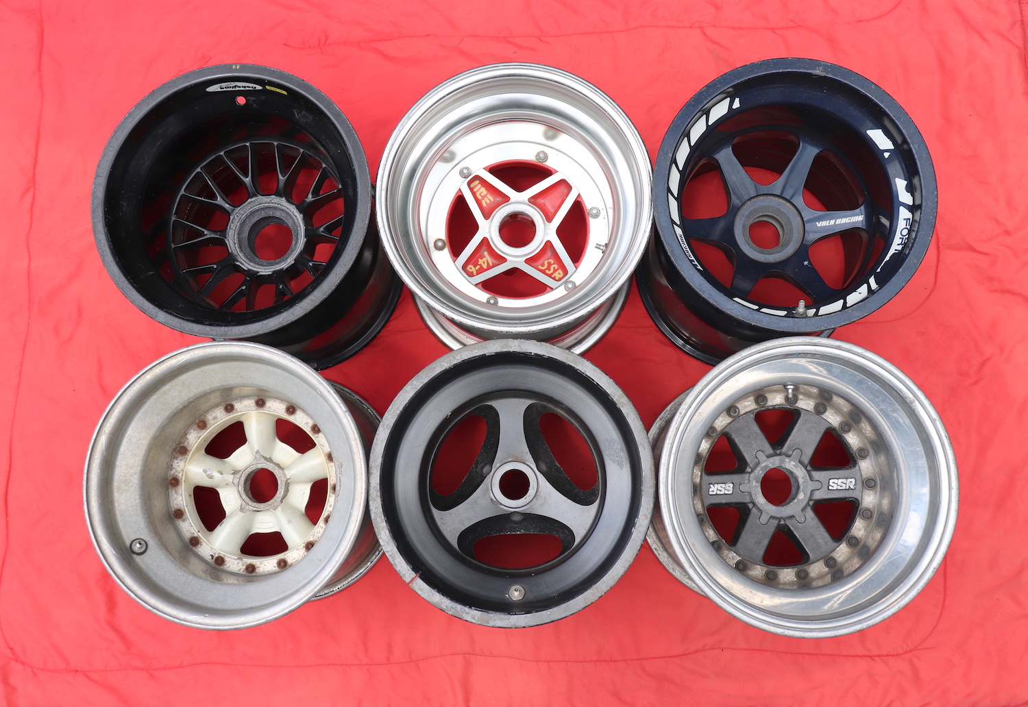In stock: Oldschool Japanese centrelock race wheels, as used in 