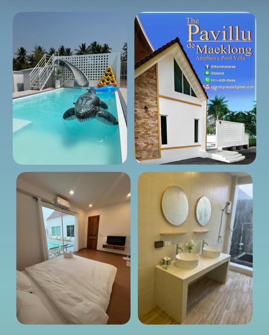 The PaVillu de Maeklong Amphawa Pool Villa