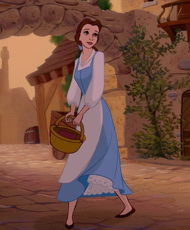 Can Belle costume be worn in Disneyland park?
