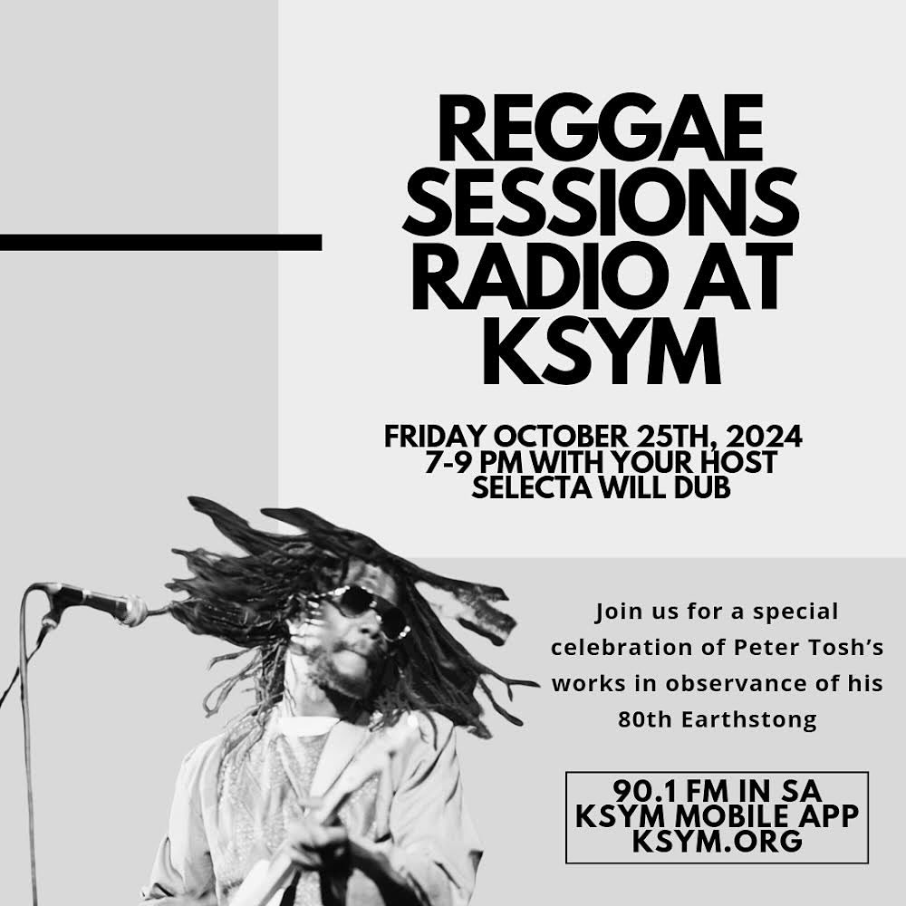 Reggae Sessions Radio at KSYM | San Antonio TX