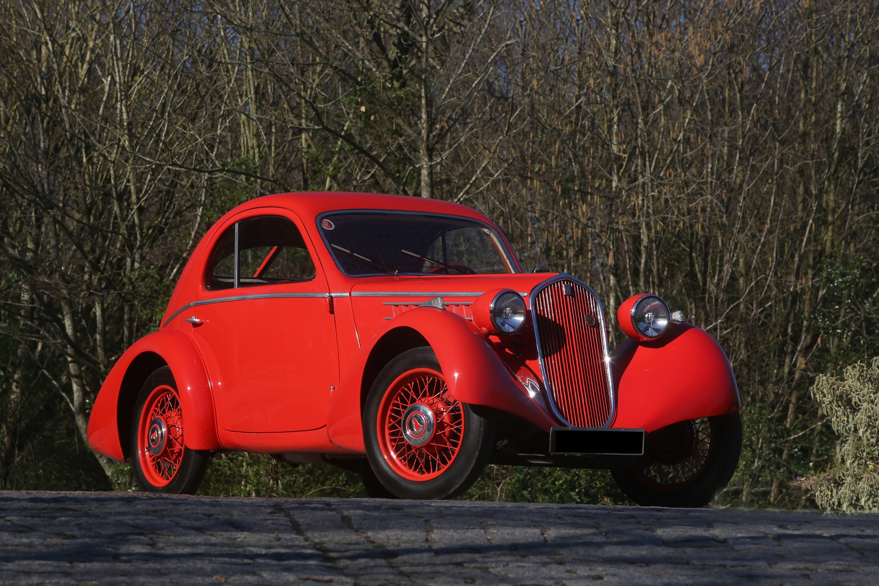 1938 Fiat 1500 Spider MM concept by Zagato