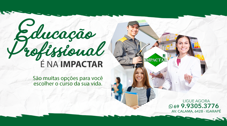 Instituto Impactar - Centro de Formação Profissional | Pôrto Velho RO