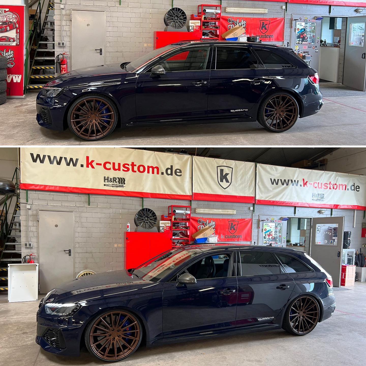 K-custom - AUDI RS4 B9 Facelift💥💥💥 mit K-custom H&R Deep... | Facebook