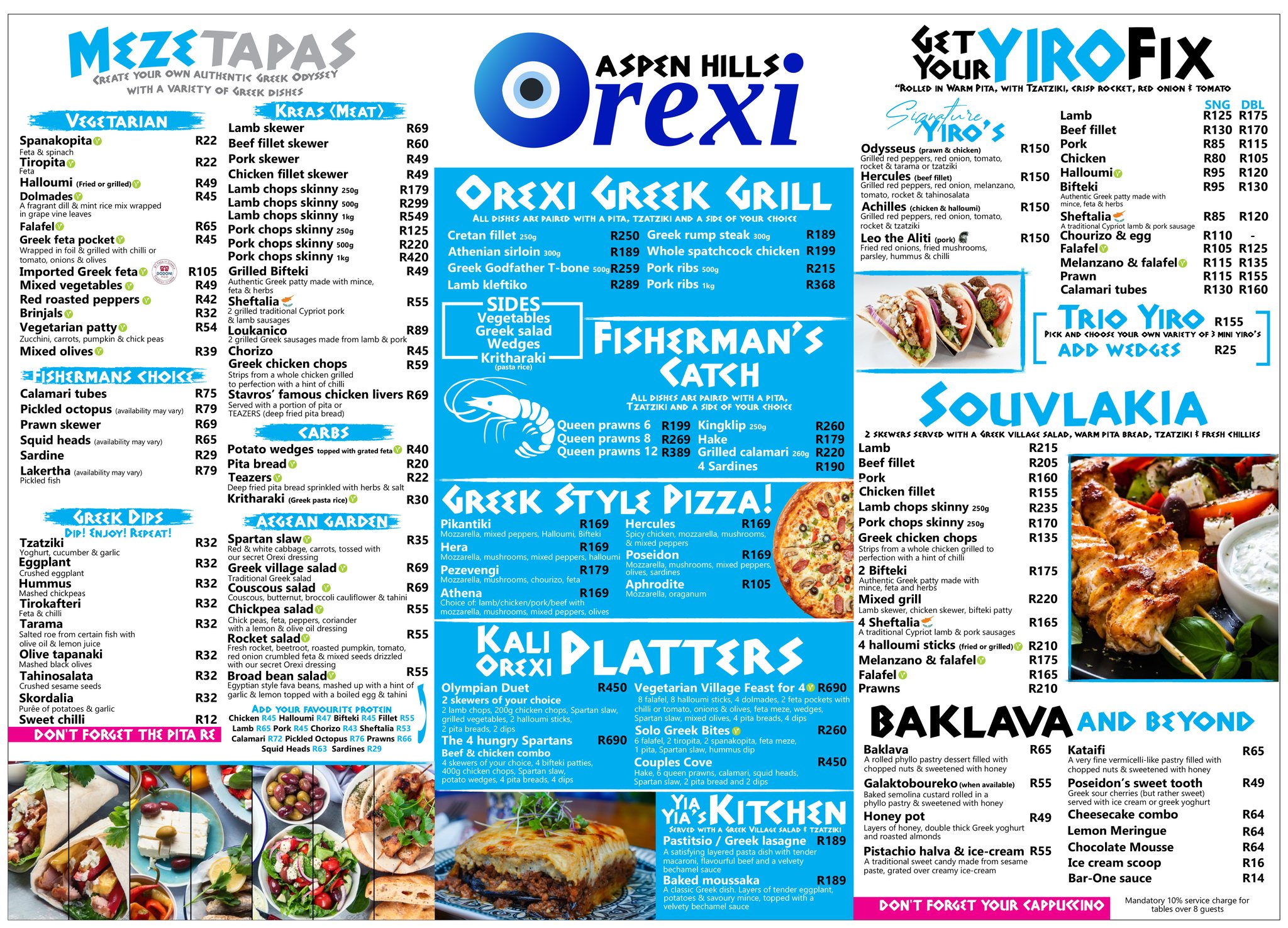 OREXI Greek Street Food - Aspen Hills | Johannesburg