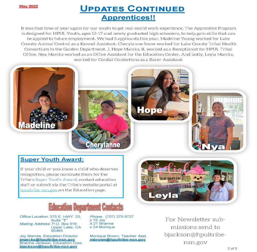 Check out the HPUL... - Habematolel Pomo of Upper Lake