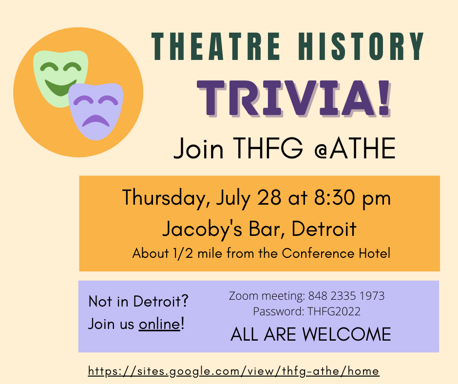 ATHE Theatre History Focus Group
