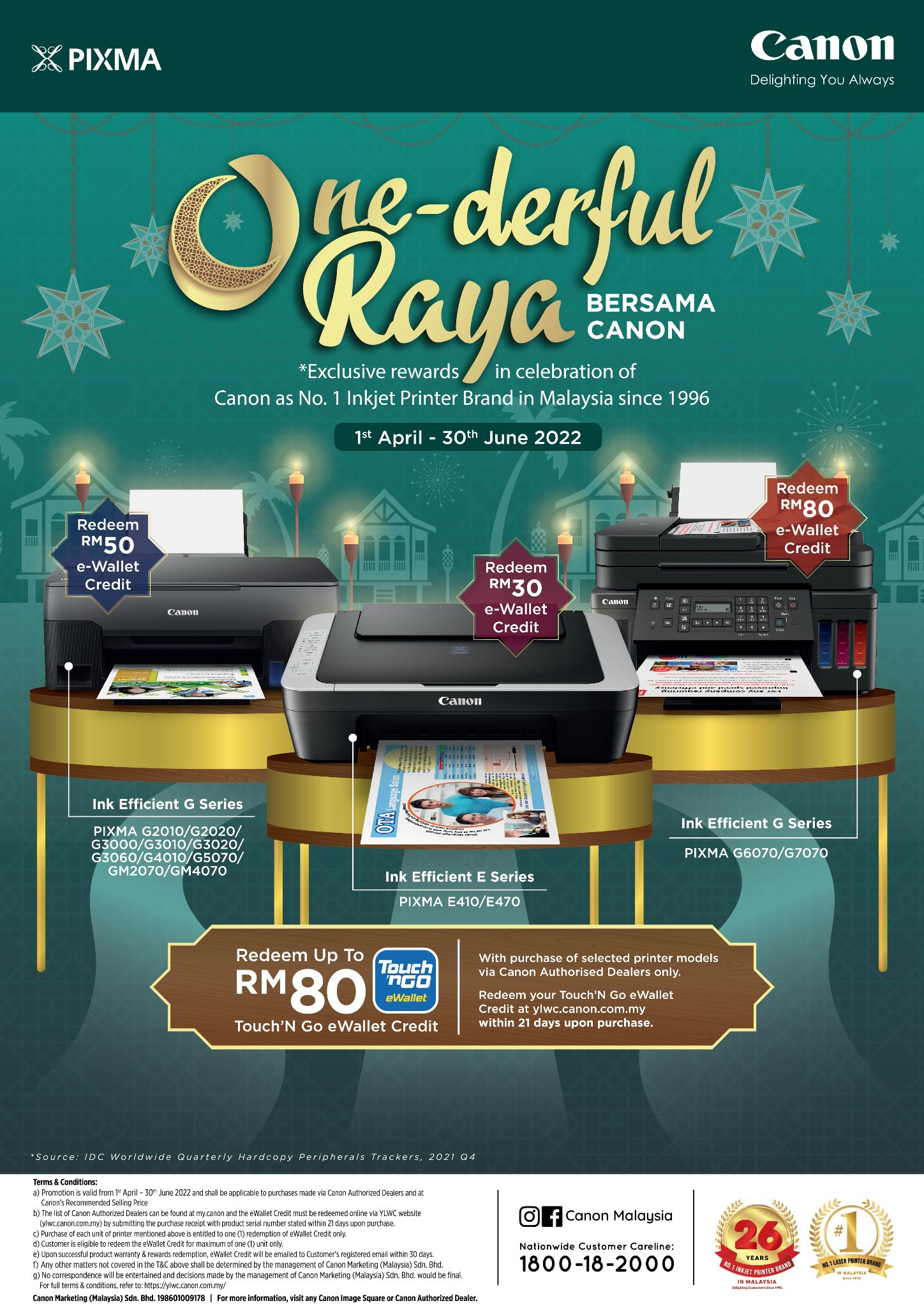 One-derful Raya Bersama CANON... - CYCC Dotcom Sdn Bhd | Facebook