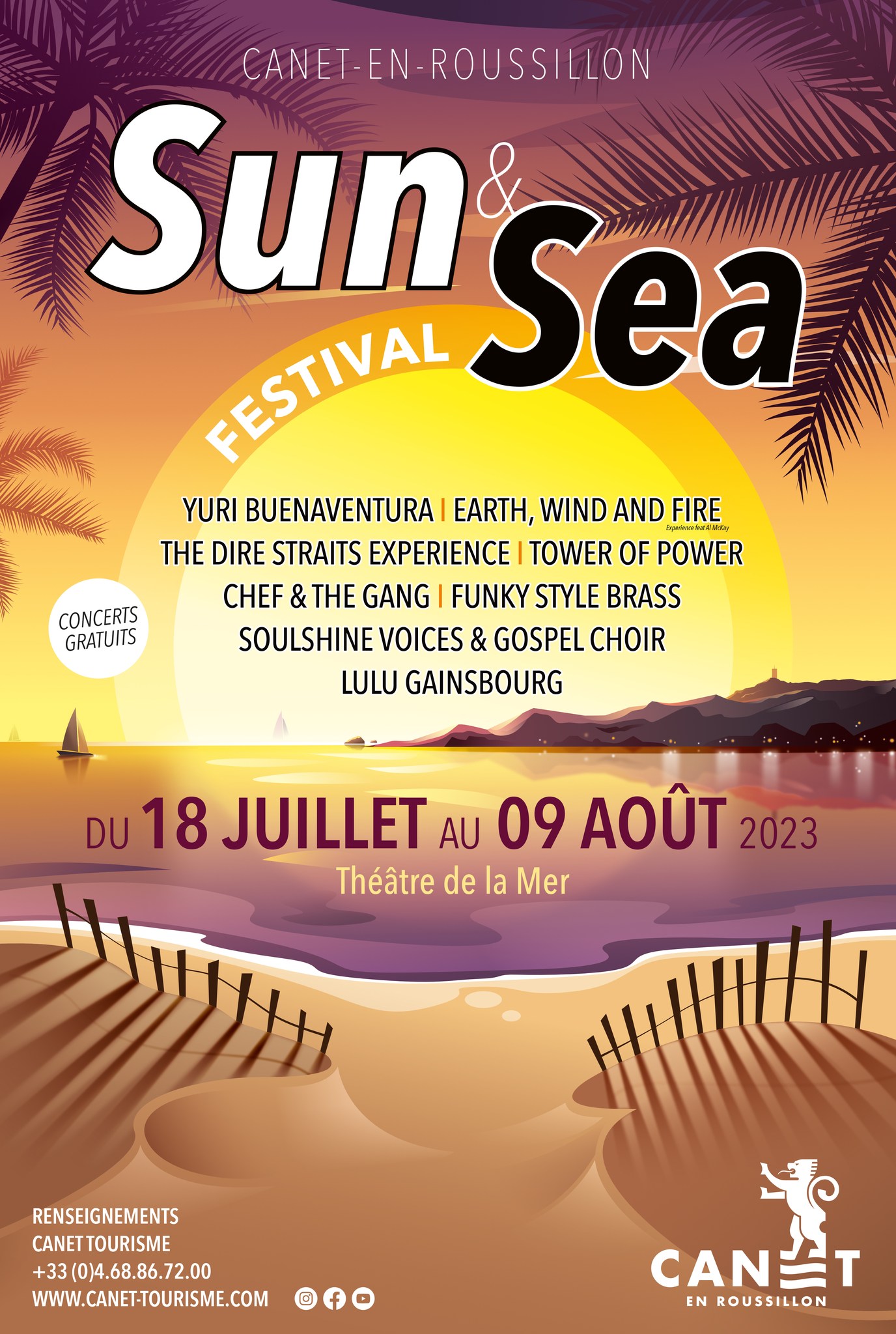 Festival Sun And Sea Canet En Roussillon