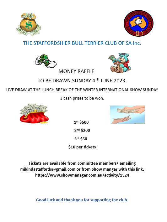 The Staffordshire - ******ITS RAFFLE TIME****** ******3 PRIZES ALL CASH ...