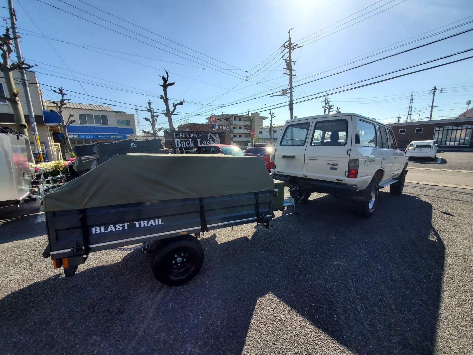 ブラストトレイル - T-33 お渡しさせて頂きました。 ランクル60にて 