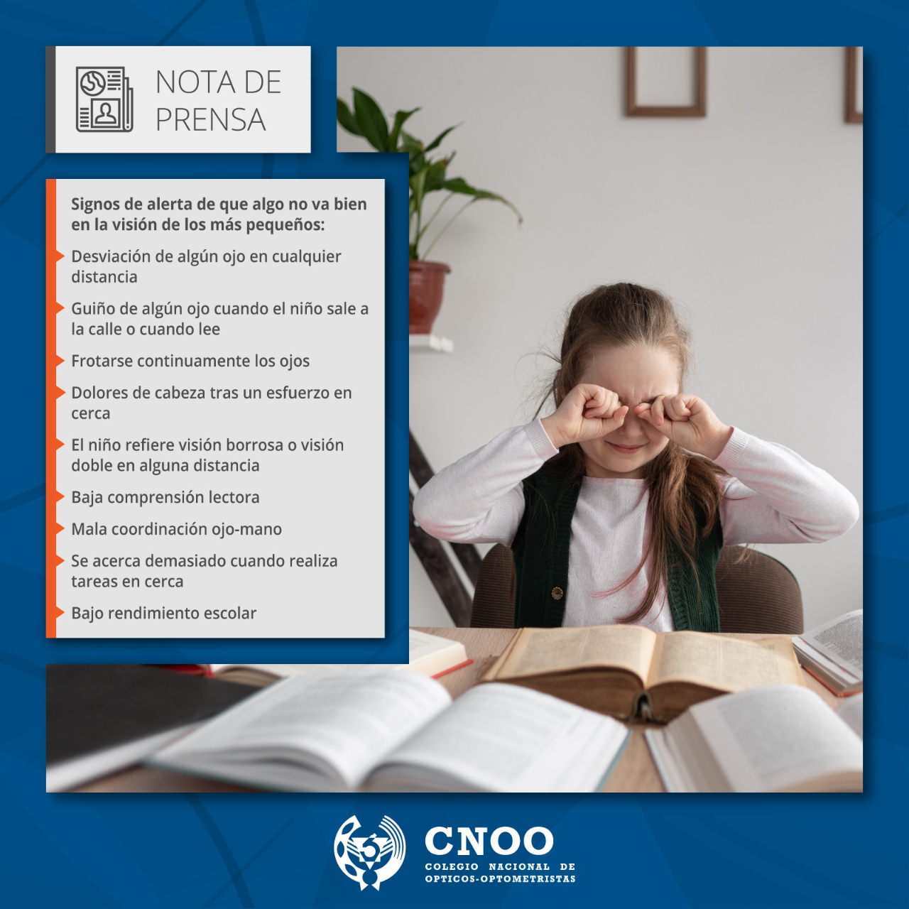 Colegio Nacional de Ópticos-Optometristas - 📘🖊 Desde el CNOO se ha ...