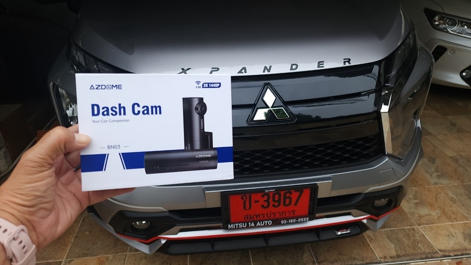 📌งานติดตั้งรถ Mitsubishi Expender 2022 กับกล้องติดรถยนต์ Azdome รุ่น ...