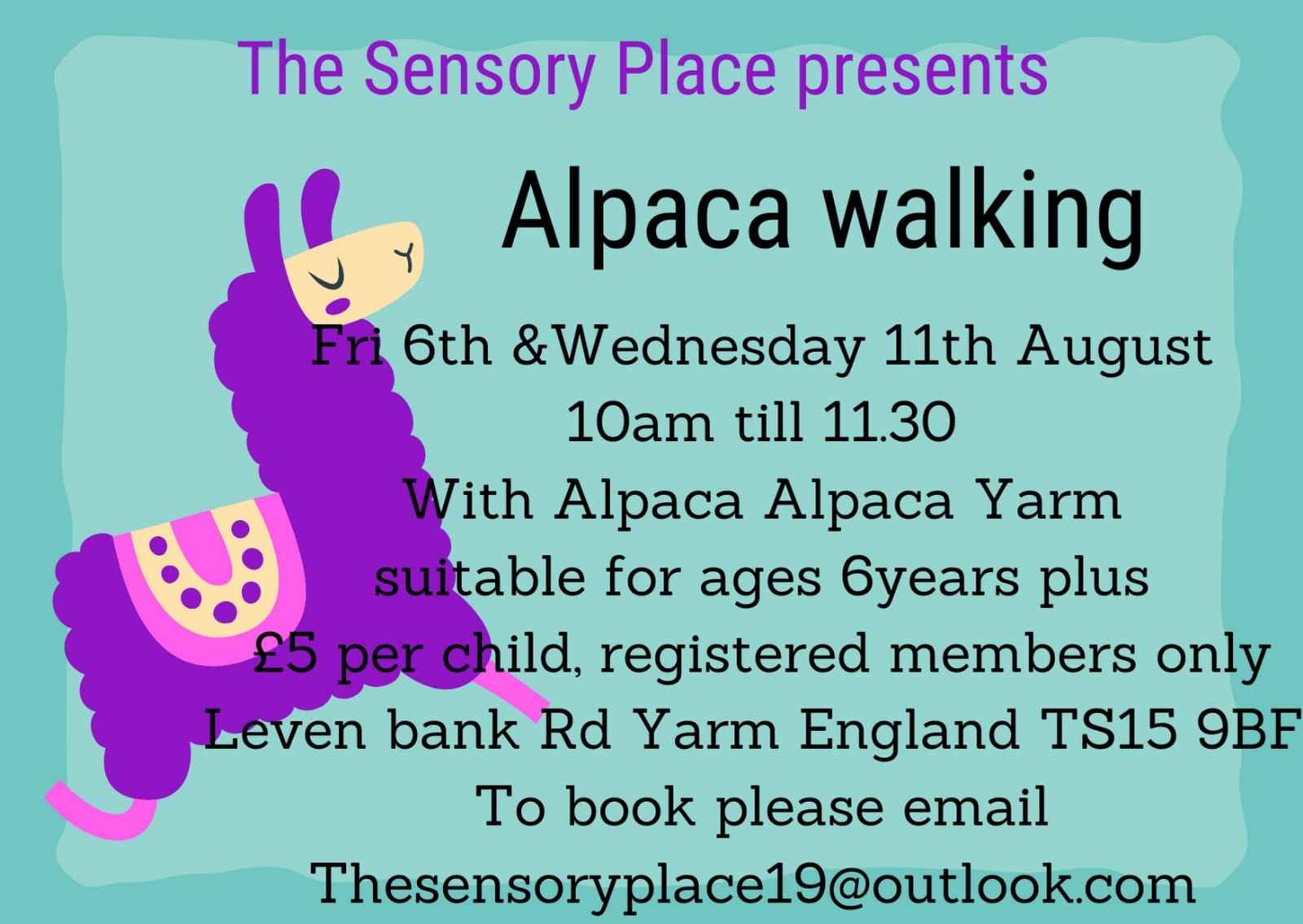 🦙🦙🦙 Wow - we have had an... - The Sensory Place OPEN PAGE | Facebook