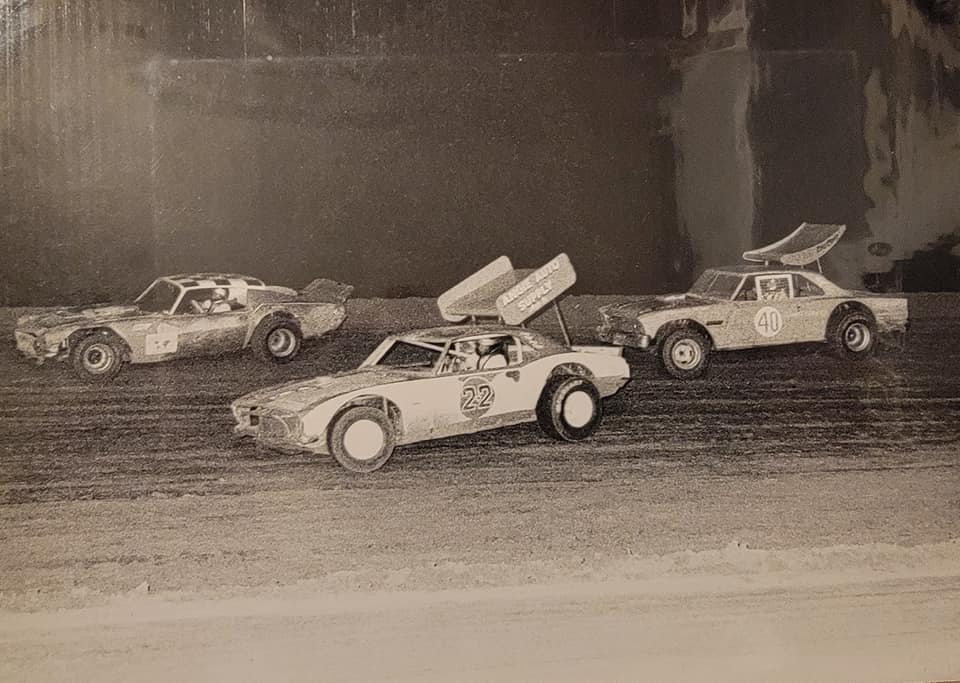 Jerry Inmon Chick Boyd Ronnie Thomasson at South Arkansas Speedway