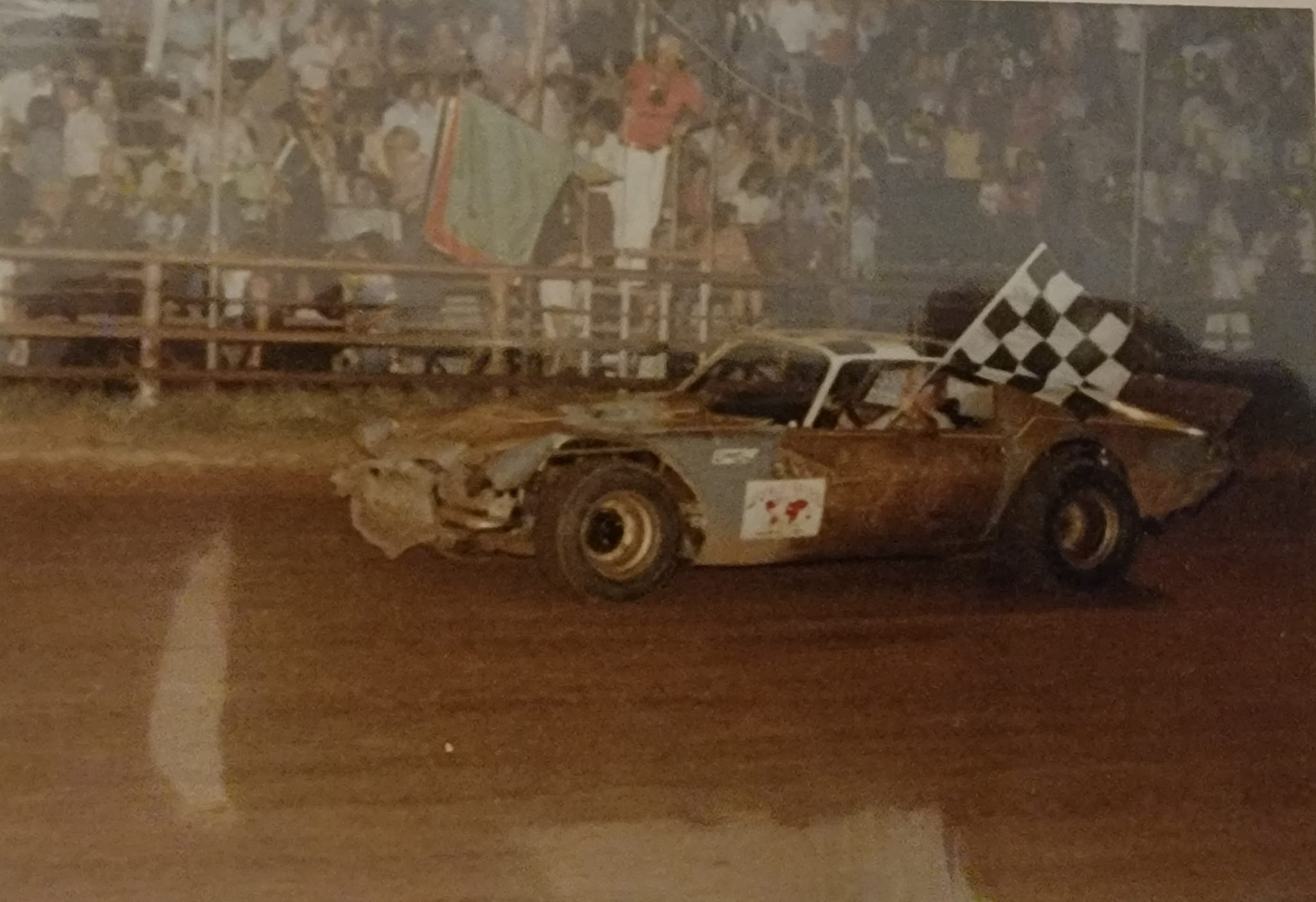 Jerry Inmon Chick Boyd Ronnie Thomasson at South Arkansas Speedway