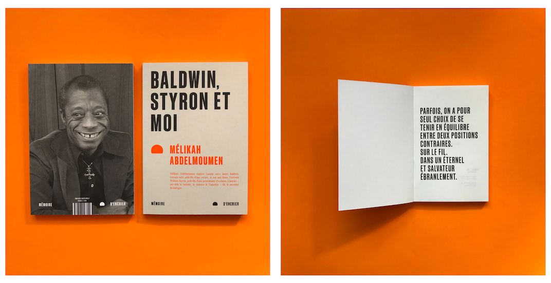 Mémoire d'encrier - Maintenant en librairie: BALDWIN, STYRON ET MOI de ...