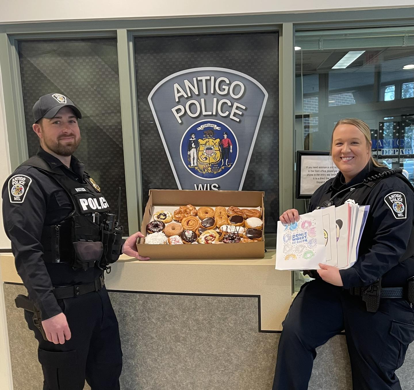 Antigo - Officer Powell went back to her roots today!! She spoke to the ...