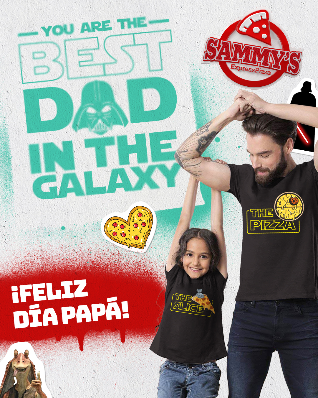 ¡FELIZ DÍA AL MEJOR PADRE DE LA... - Sammys Express Pizza | Facebook