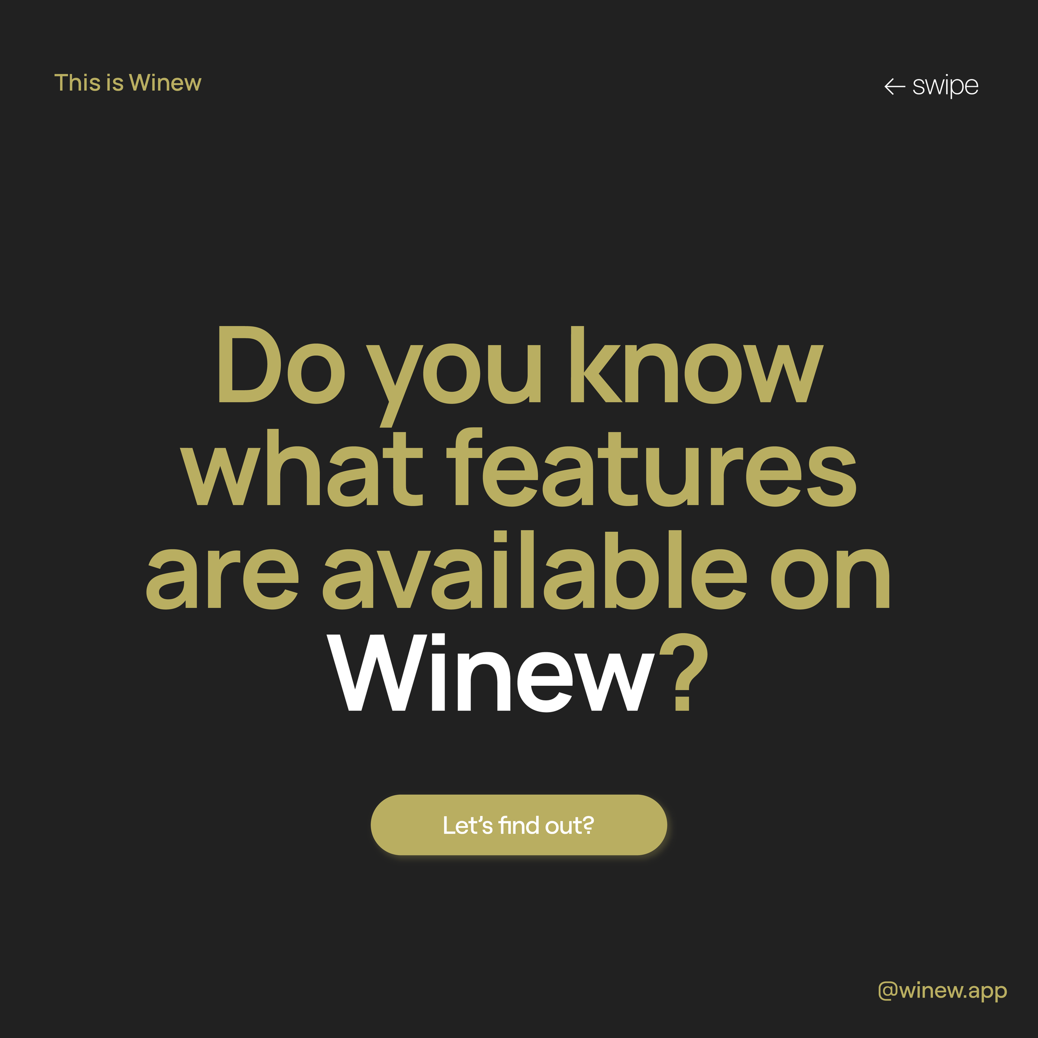 Winew - 🇵🇹 Já conhece todas as funcionalidades do Winew?...