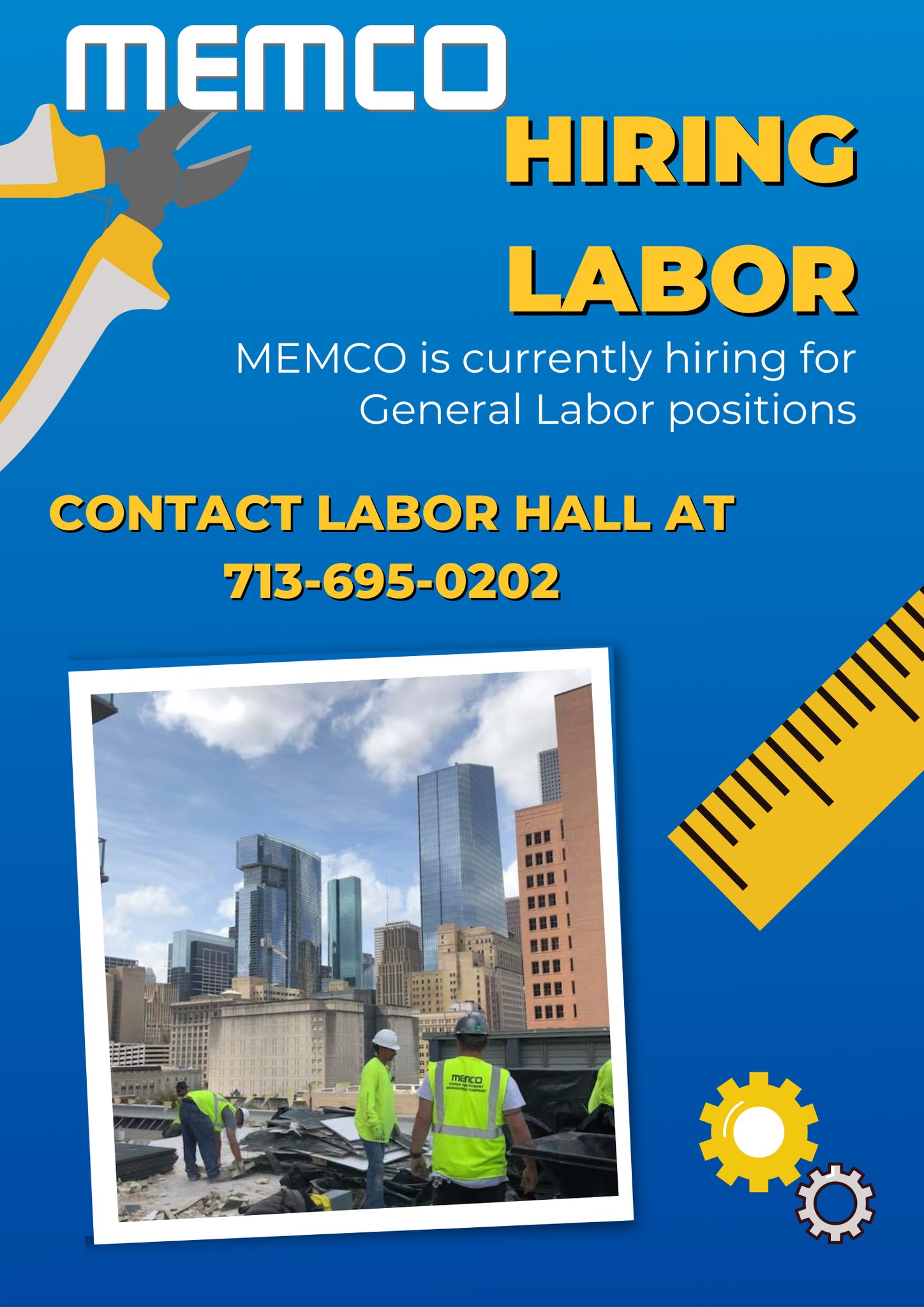 MEMCO - Labor Hall | Houston TX
