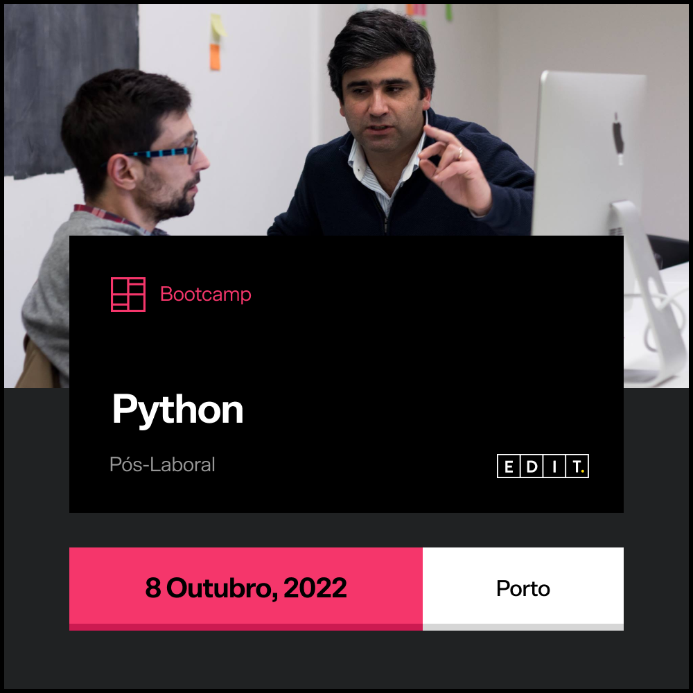 Sabias que Python é... - EDIT. - Disruptive Digital Education