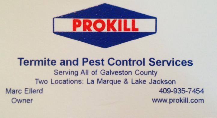 Prokill Termite and Pest Control -Galveston County and surrounding ...