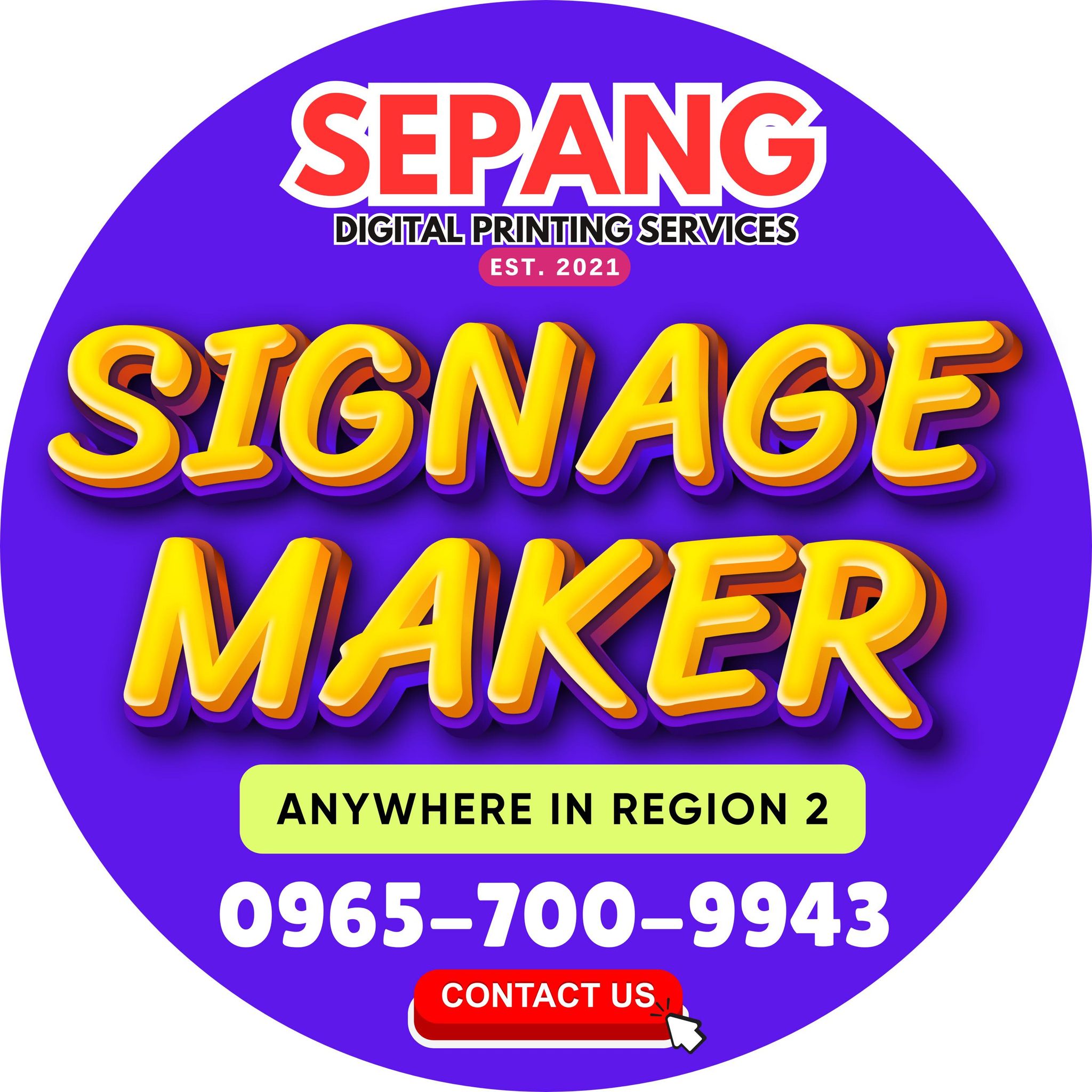 🔥SIGNAGE MAKER 🔥TO ANY POINT IN REGION 2😍 DIRECT PAGAWAAN DIRECT ...