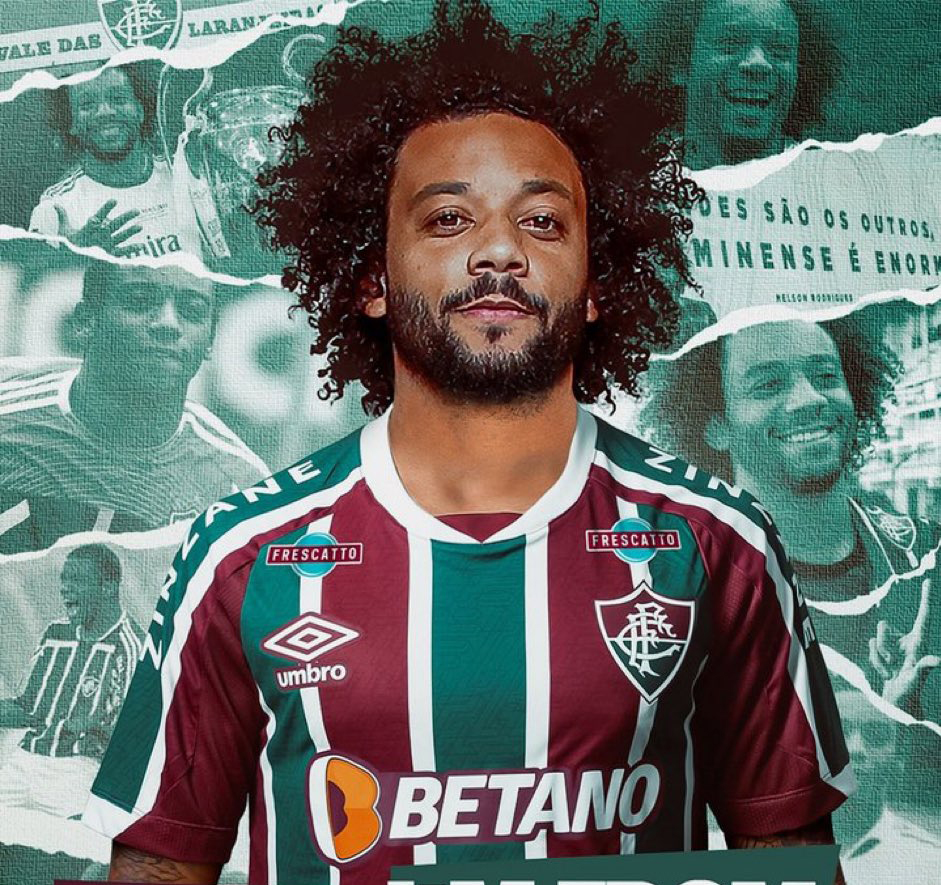 Back where it all began! ❤️ Marcelo has returned to Fluminense