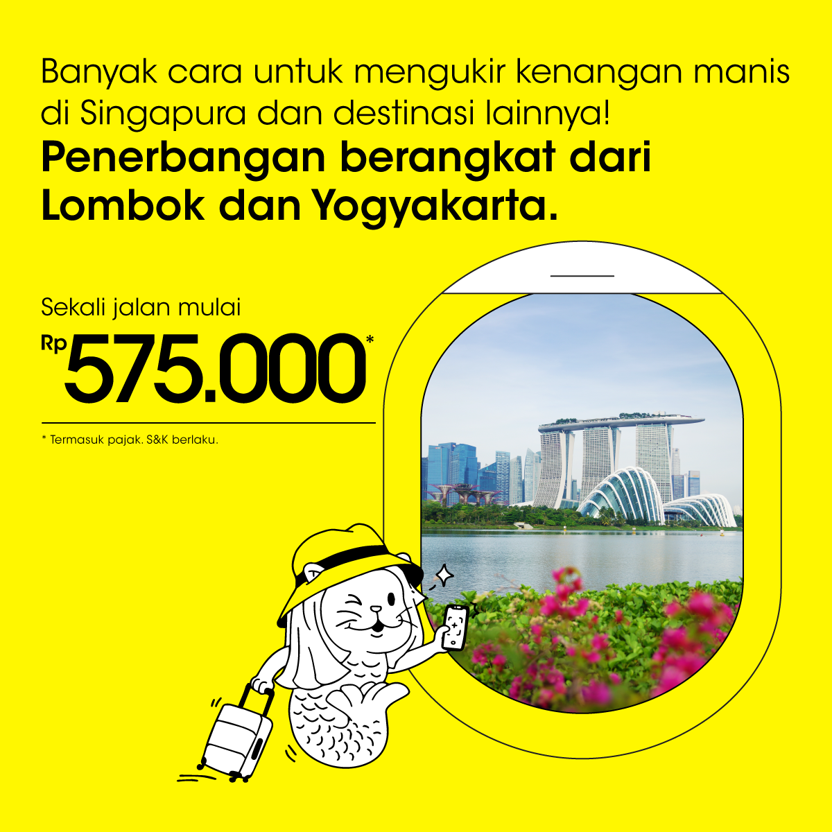 FlyScoot - 📢 Bagikan berita baik ini! Scoot kini melayani...